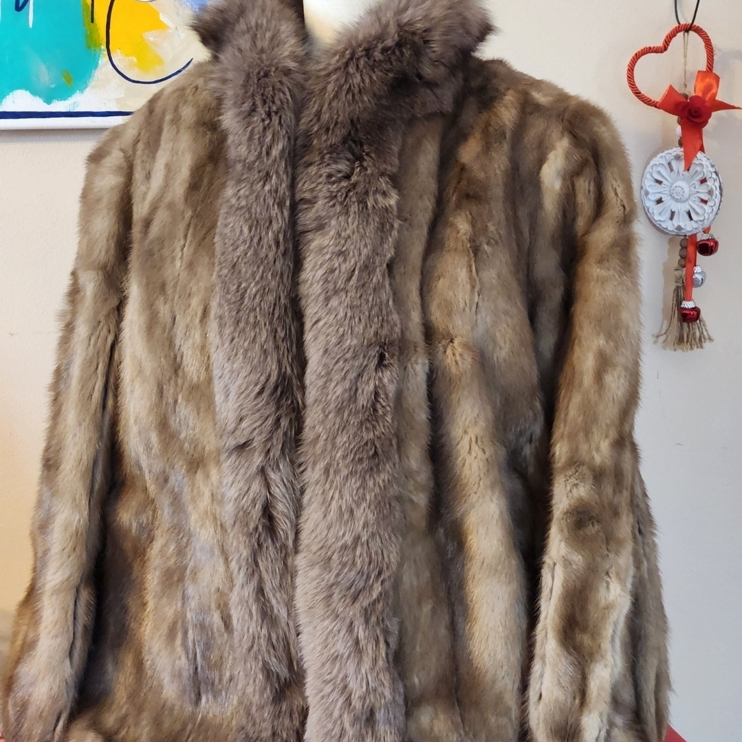 Elegant Faux Fur Coat